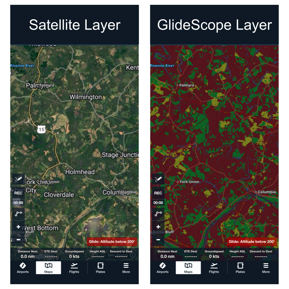 Which one would you rather interpret at 2,000 ft with no engine?